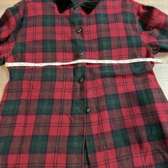 The Limited Wool Blend Button Down Jacket Womens Medium Plaid - Picture 7 of 7
